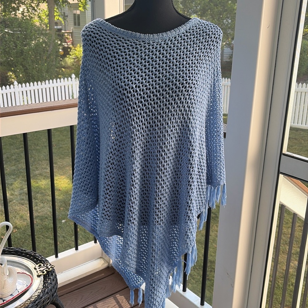 Chico’s Knitted Poncho